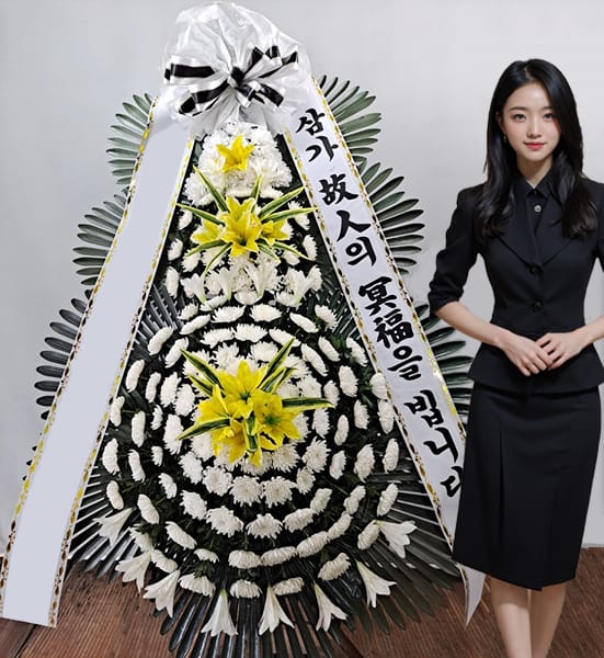 태릉성심병원 장례식장 특대형 화환